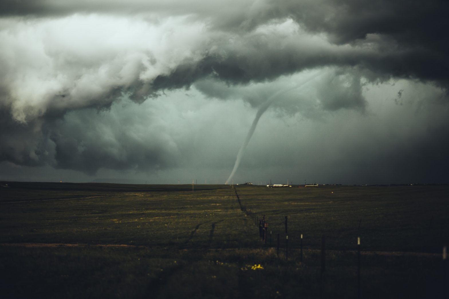 Tornado at a distance